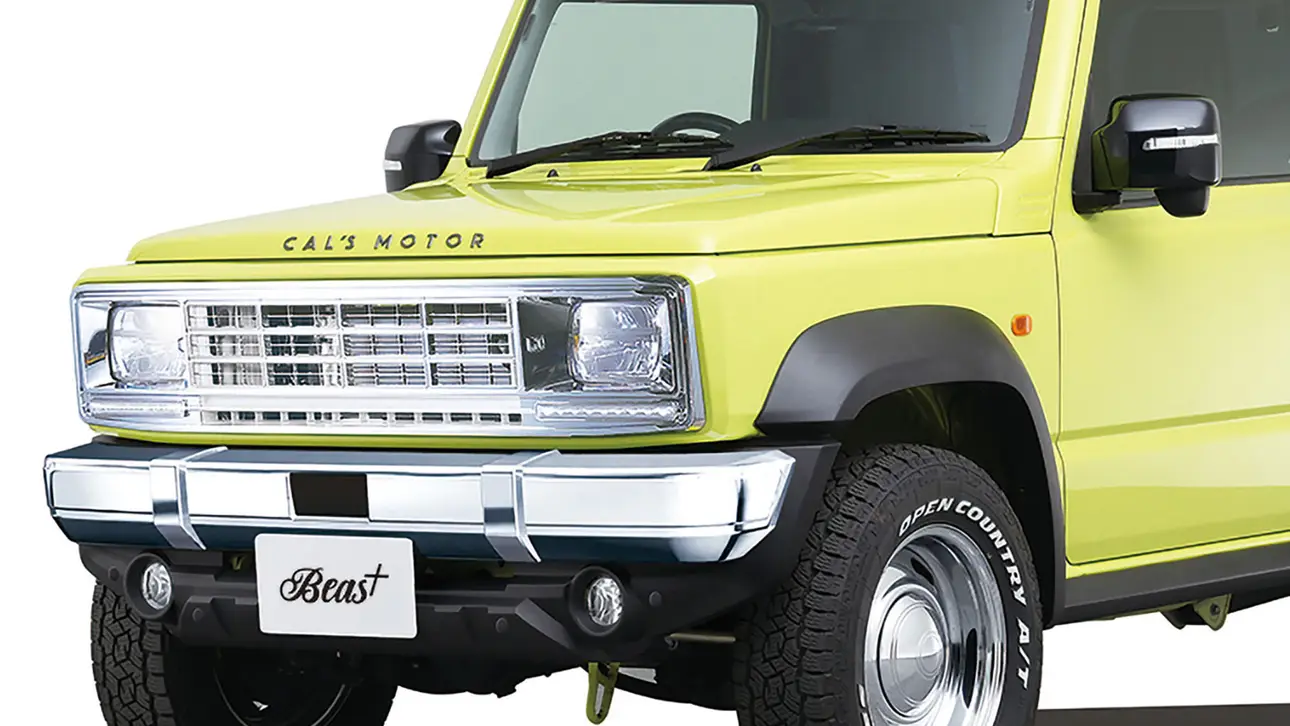 Тюнингованный Suzuki Jimny Beas+