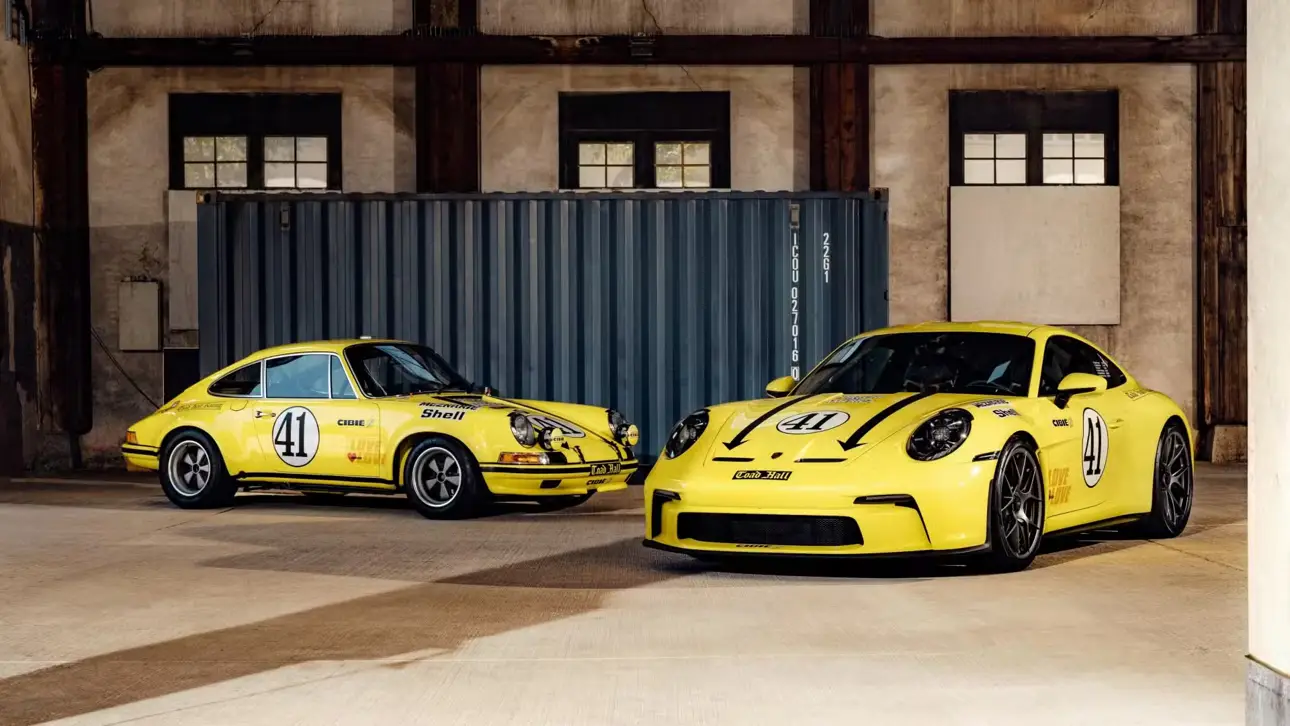 Porsche 911 2.5 S/T 1972 года и 911 S/T 2024 года