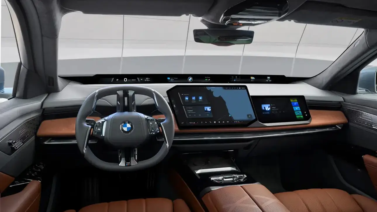 Интерьер нового BMW 7 Series