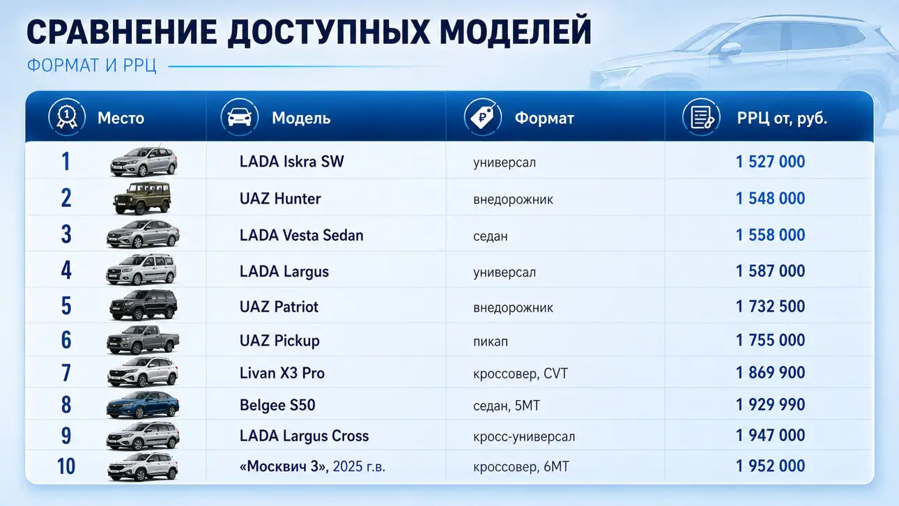 Новые авто