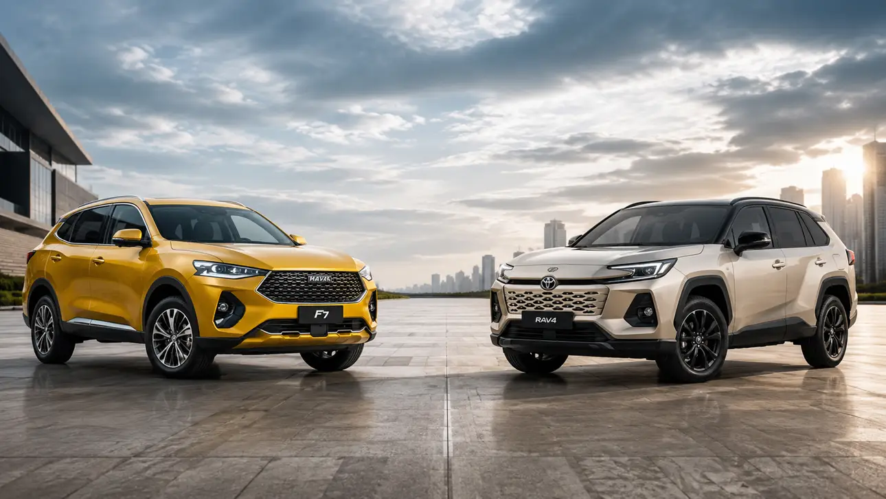 HAVAL F7 против Toyota RAV4