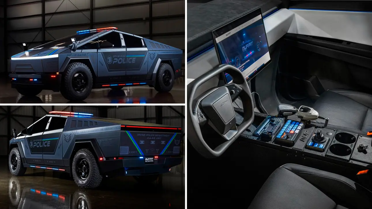 полицейский Tesla Cybertruck