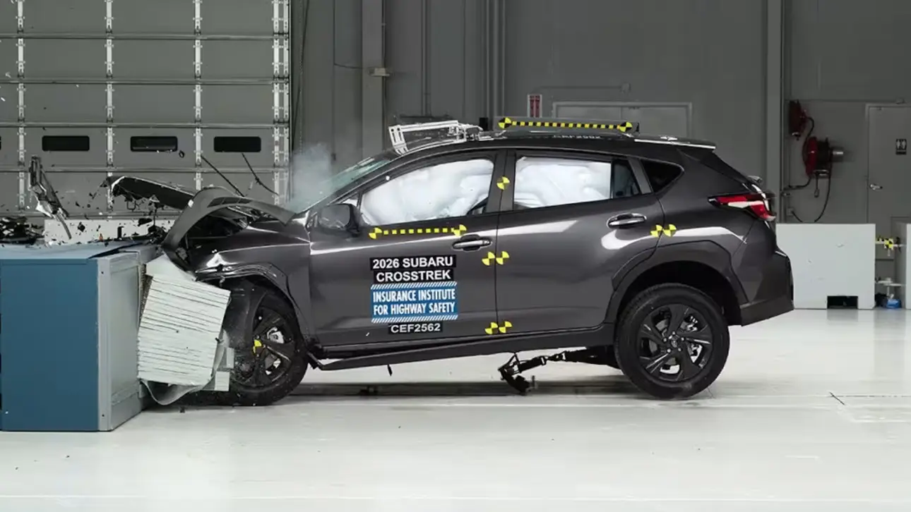 Краш-тест Subaru