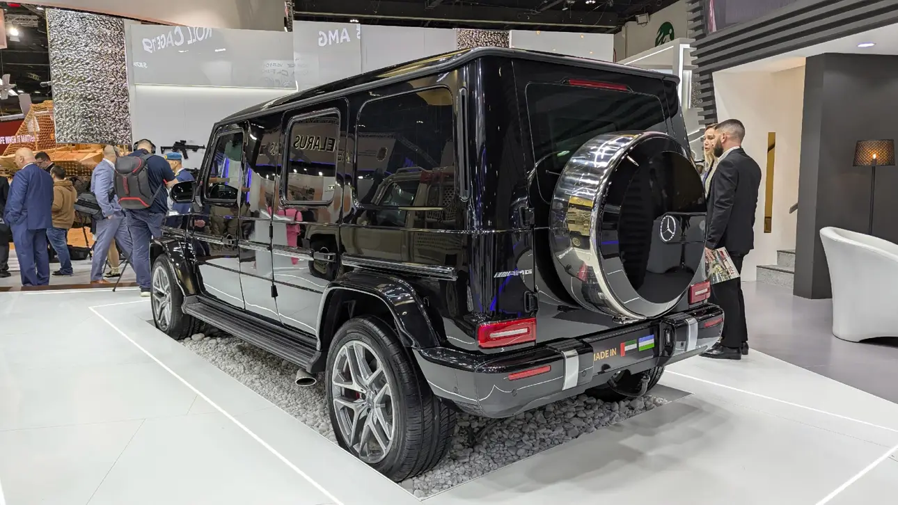 Бронированный Mercedes-Benz G63 от Aksum