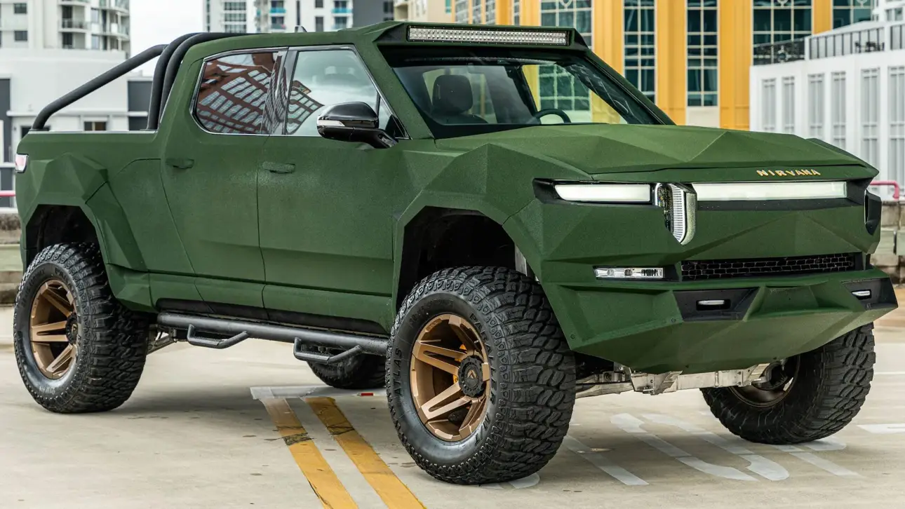 Rivian R1T теперь невозможно поцарапать и остановить | SPEEDME.RU