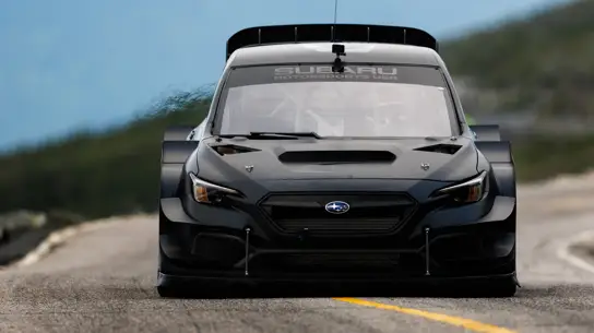 670-сильный Subaru WRX Project Midnight прошел Mount Washington за 5:11.982