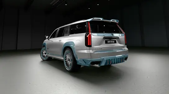 LARTE Design встроила индивидуальный цвет в карбон для Escalade-V ESV