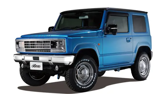 Jimny превратили в американскую классику: хром, квадратные фары и цена в 3,38 млн иен