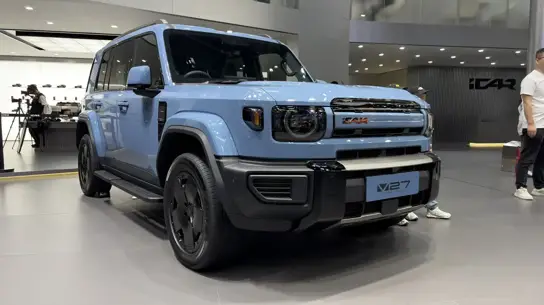 456 сил и 600 мм брода: iCaur V27 добрался до Европы, но цены пока скрывают