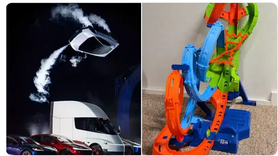 Илон Маск обещает автономные трюки и трассу Hot Wheels для Tesla Roadster
