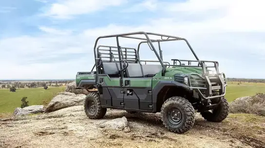 Он тянет 907 кг, но на обычную дорогу ему нельзя: новый Kawasaki MULE будут собирать в Мексике