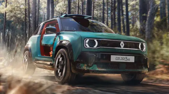 Renault сделал маленький открытый электровнедорожник для отдыха