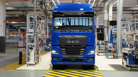 MAN запустил серийные eTrucks с MCS: 60% заряда менее чем за 30 минут