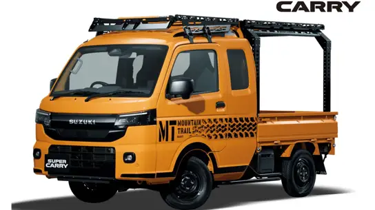 Российским маршрутчикам такое и не снилось: 660 кубов, 4WD и багажник на крыше с эмблемой Suzuki