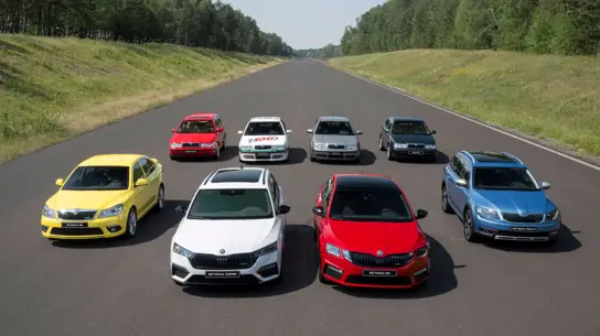 Skoda Octavia исполнилось 30 лет: за это время выпустили почти 7,9 млн машин