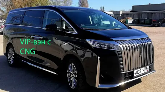 VIP-минивэн за 6,9 млн рублей перевели на газ: зачем дорогому минивэну ещё один вид топлива