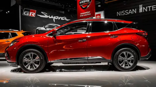 Американский Murano едет в Японию: левый руль, крупный кузов и свои дефекты