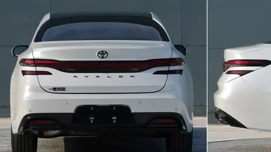 Обновленный Toyota Avalon получил дизайн в стиле Camry и Crown: седан сохранят в Китае