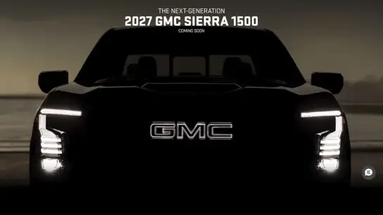 Новый Sierra 1500 выходит на финиш: GMC дразнит пикапом перед премьерой