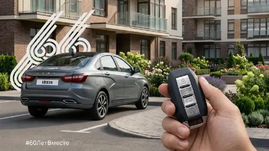 Ключ-карта LADA Vesta: маленькая опция, которая экономит время