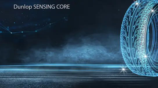 Шина сама расскажет о давлении и износе: Dunlop везет SENSING CORE в Европу