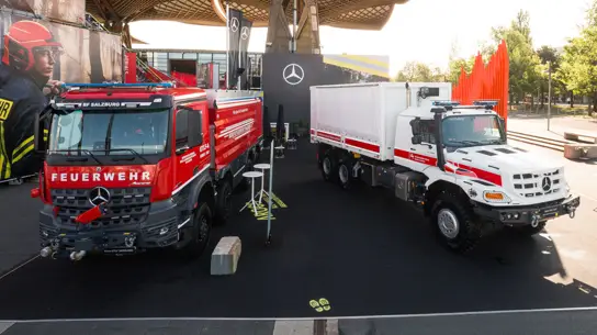 От Arocs до Zetros: Mercedes-Benz Trucks покажет свои спецгрузовики в Ганновере