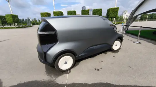 600 кг груза, 337 км хода и батарея 42 кВт·ч: Росатом показал Voyt LCV