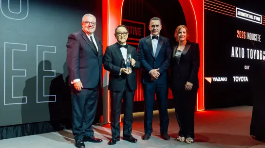 Четвёртый в семье: Акио Тойода официально вошёл в Automotive Hall of Fame