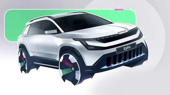 Будущий доступный Skoda Epiq раскрывается до премьеры — он близок к Volkswagen ID. Polo