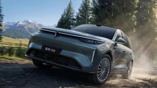 Wey V8X выйдет в России: 500 кВт, батарея 66,6 кВт·ч и запас хода 1659 км