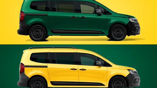 Семейный Kangoo стал длиннее и ярче: всего 100 машин в жёлтом и зелёном цветах