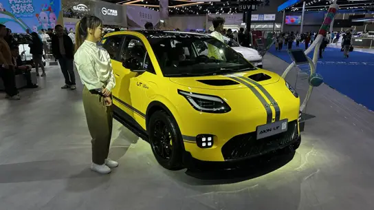 Китайцы снова идут в Европу: GAC привез электромобили с австрийской сборкой
